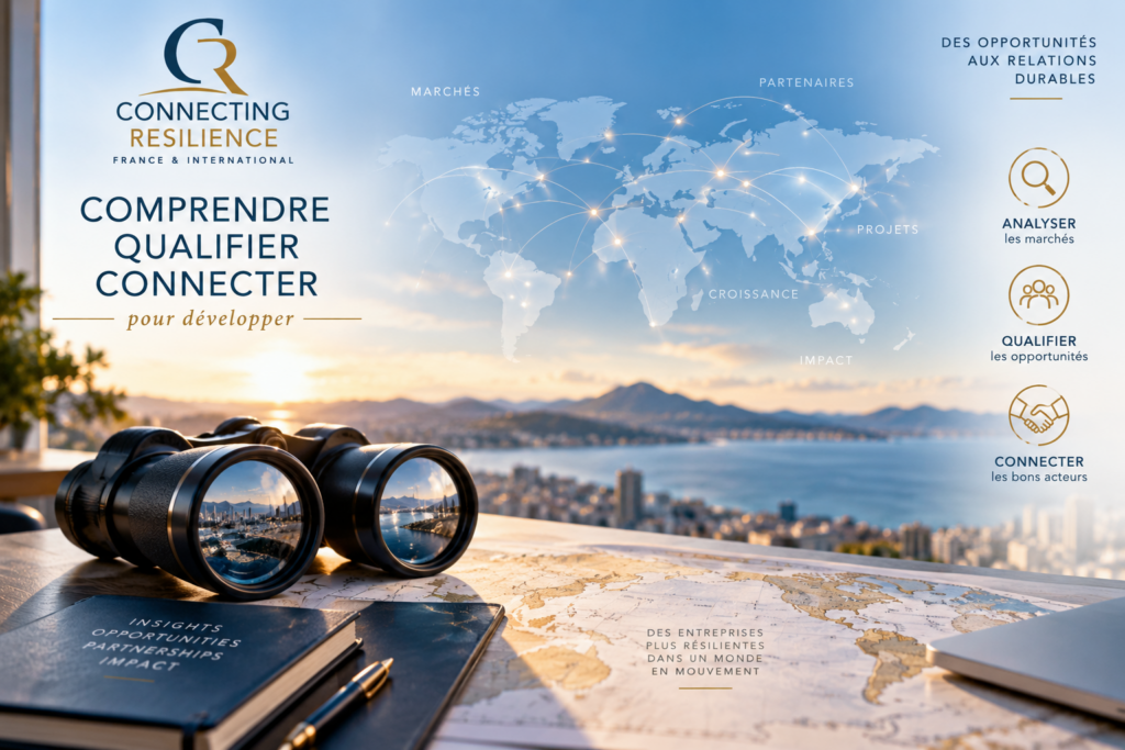 Connecting Resilience – qualifier les opportunités et connecter les bons acteurs